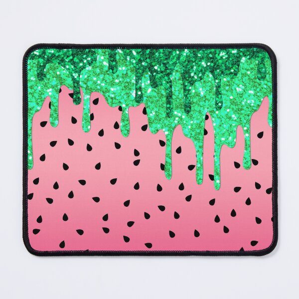 Item preview, Watermelon Summer Glam Glitter Green Drips designed and sold by ChicoryJunction.