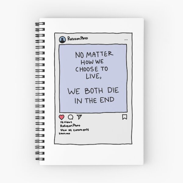 Item preview, They Both Die At The End designed and sold by LittleLinesForU.