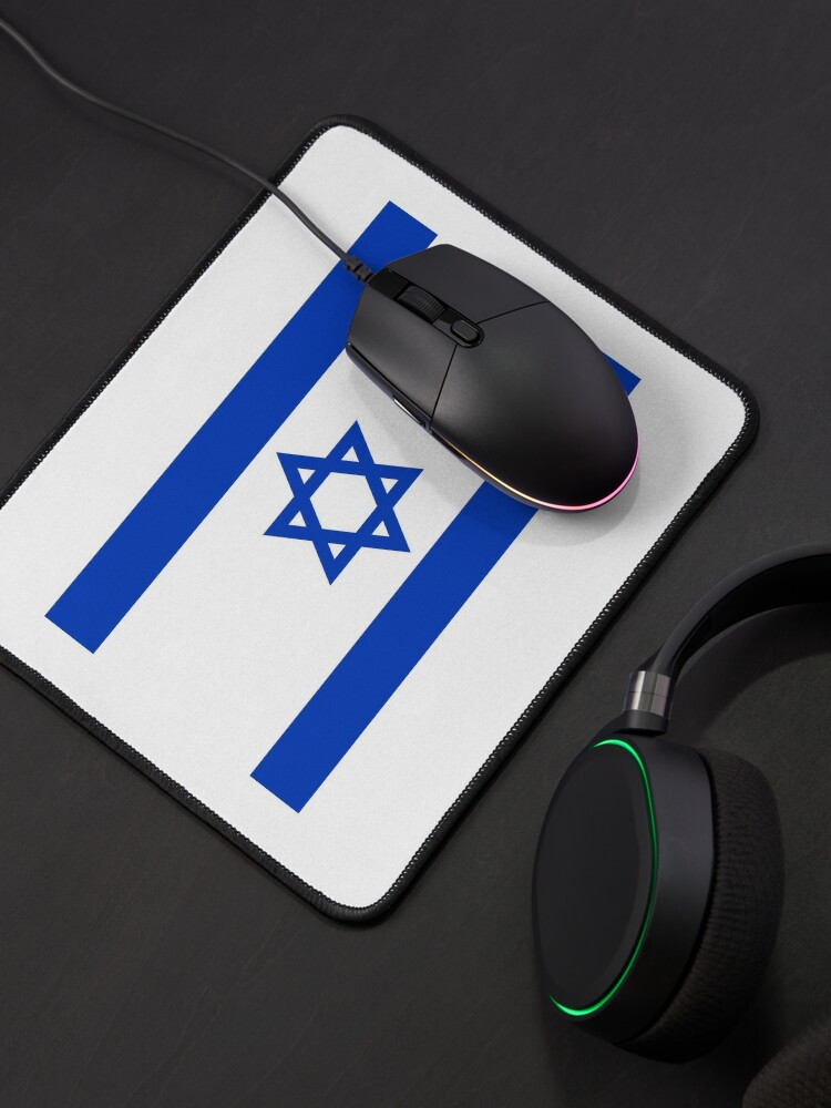 SHAQ Israel Flag Country National Symbol Nation Sign Mouse pad 8.7 x 7.08 inch