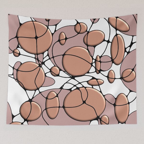 Aperçu de l'œuvre Art neurographique : conception de cercle 3d de style abstrait coloré créée et vendue par Momona-design.
