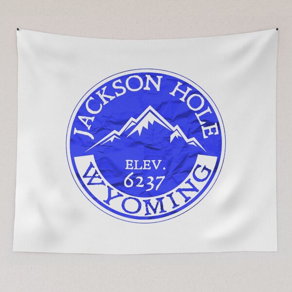 Artikelvorschau, Jackson Hole Wyoming Skifahren Bergski WY entworfen und verkauft von DESTINATIONS DECAL.