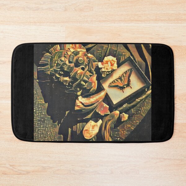 Item preview, Tibetan Mask Still Life Digitally Enhanced Photography Design designed and sold by EarthArtDesigns.