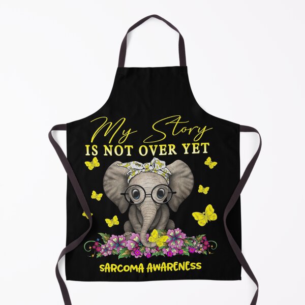 Item preview, Cute Elephant My Story Is Not Over Yet Sarcoma Awareness designed and sold by Adropine.