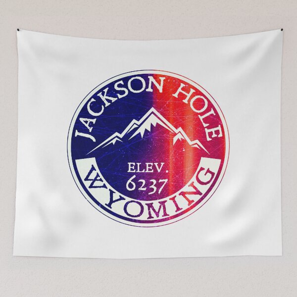 Item preview, Jackson Hole Wyoming Skiing Mountain Ski WY designed and sold by DESTINATIONS DECAL.