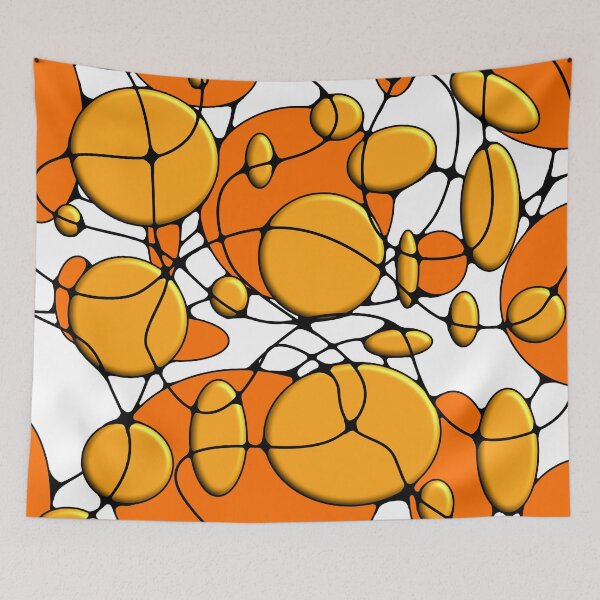 Aperçu de l'œuvre Art neurographique : conception de cercle 3d de style abstrait coloré créée et vendue par Momona-design.