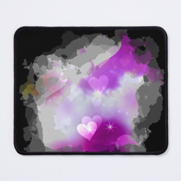 Item preview, Watercolour Dreamy Hearts and Stars in Purples designed and sold by Trinket-Trickster.