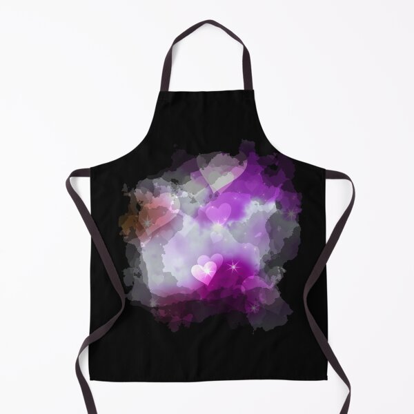 Item preview, Watercolour Dreamy Hearts and Stars in Purples designed and sold by Trinket-Trickster.