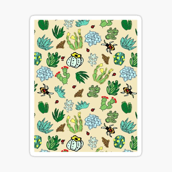 Cactus Patch Sticker