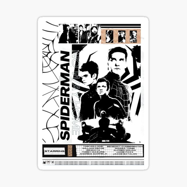 Artikel-Vorschau von Andrew, Tobey, Tom NWH Retro-Poster, designt und verkauft von chocolatefood12.