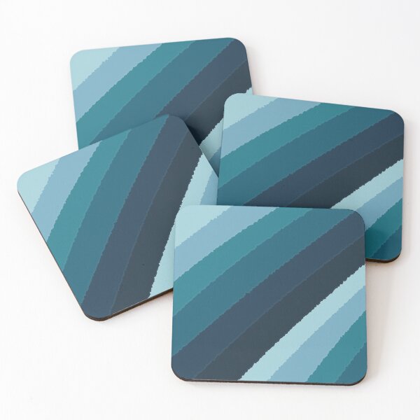 Item preview, Blue palette Wave pattern designed and sold by Smiley-10.
