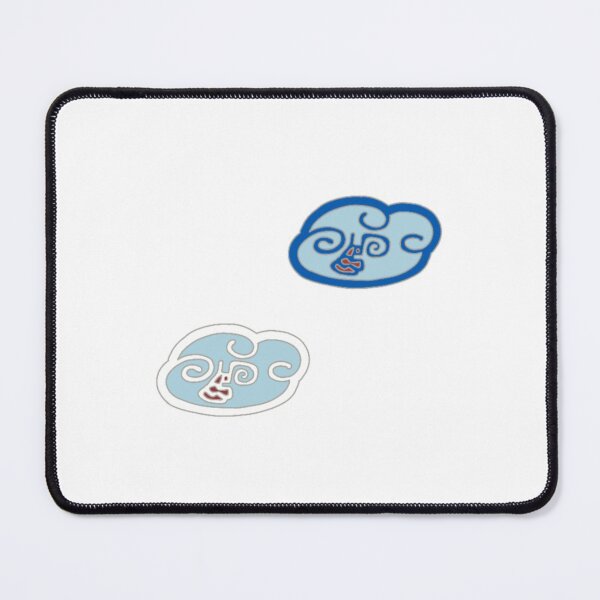 Item preview, taehyung cloud drops brooch drawing designed and sold by goldenhallway.