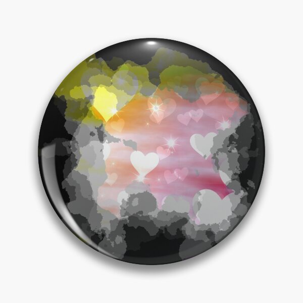 Item preview, Watercolour Dreamy Hearts and Stars in Yellow and Reds designed and sold by Trinket-Trickster.