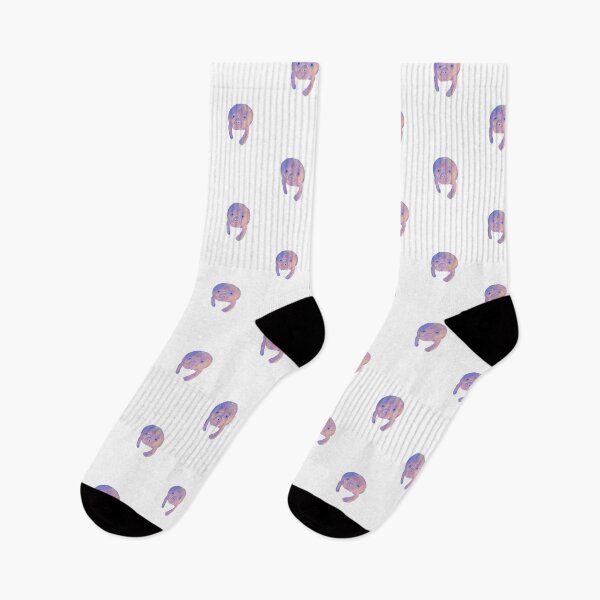 Item preview, Manatee Cotton Candy Colored  designed and sold by BissyCollective.