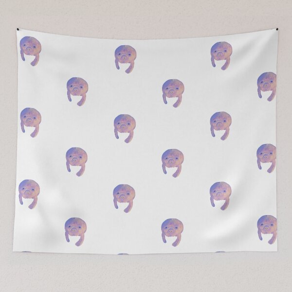 Item preview, Manatee Cotton Candy Colored  designed and sold by BissyCollective.