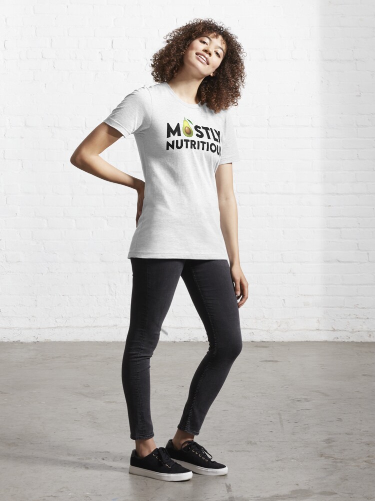 Alternate view of Mostly Nutritious Essential T-Shirt