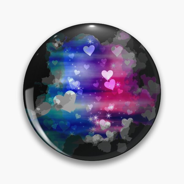 Item preview, Watercolour Small Dreamy Hearts and Stars in Blue and Red designed and sold by Trinket-Trickster.