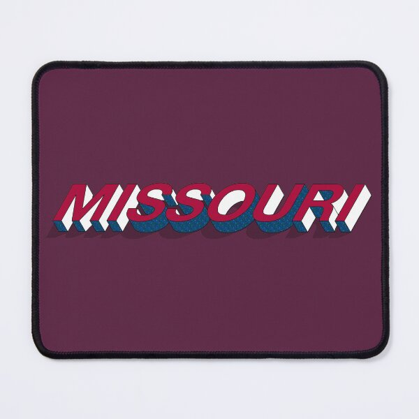 Item preview, Missouri state 3D text design  designed and sold by HBWOLFARTS.