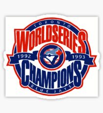 Toronto Blue Jays World Series Sticker