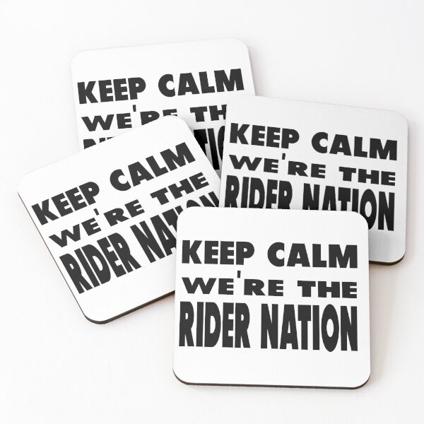Item preview, Keep Calm we're the Rider Nation designed and sold by kawoapparel.