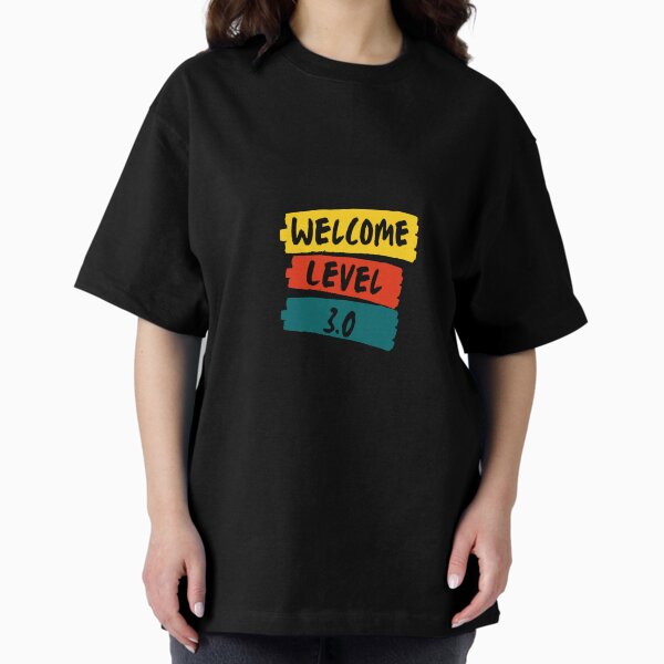 Level 3.0_ Oversized T-Shirt