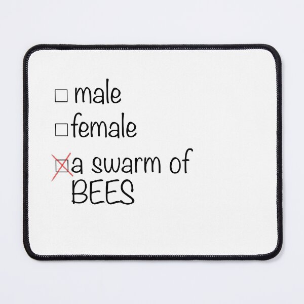 Item preview, Swarm of Bees Sticker designed and sold by SunnyKiwiCo.