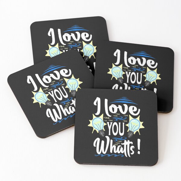 Item preview, I Love You Watts designed and sold by fricostyle.