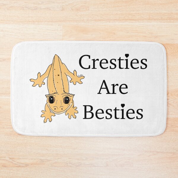 Item preview, Cresties Are Besties - Crested Gecko Best Friend - Gecko Friends designed and sold by EcoElsa.