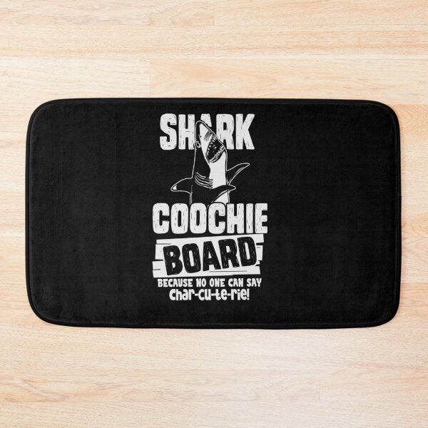 Item preview, Shark Coochie Board Because No One Can Say Charcuterie designed and sold by bigraydesigns.