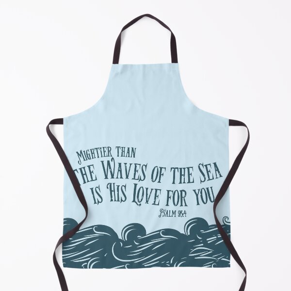 Item preview, Mighter Than The Waves Bible Verse Psalm 93 4 Ocean Waves designed and sold by teenugs.