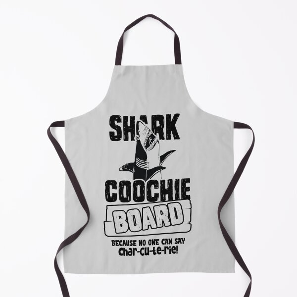 Item preview, Shark Coochie Board Because No One Can Say Charcuterie designed and sold by bigraydesigns.
