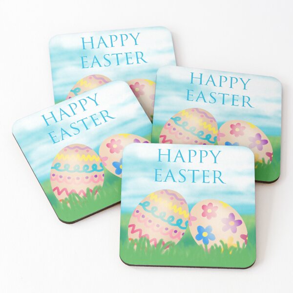 Item preview, Happy Easter, Decorated Eggs.  designed and sold by Bumpulous.