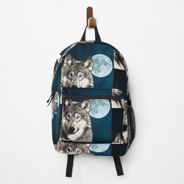 Item preview, Wolf Blue Moon designed and sold by OceansSupply.