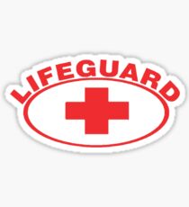 Lifeguard Sticker