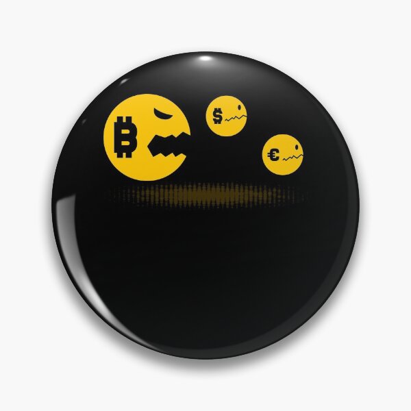 Item preview, Bitcoin Eating Currency Crypto Trading Hodl Cryptocurrency designed and sold by Dressed For  Duty.