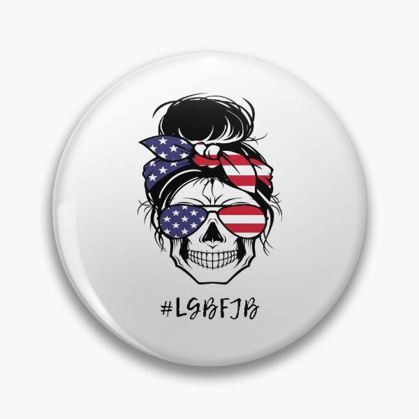 Item preview, LGBFJB Patriotic Skull  designed and sold by SouthernDesigns.
