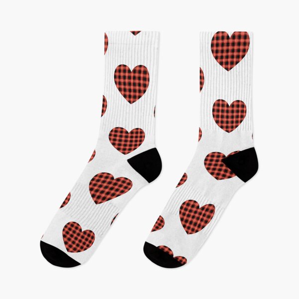 Item preview, Women Valentine’s Day  Cute  Plaid  Heart Graphic  designed and sold by mountassirmahdi.