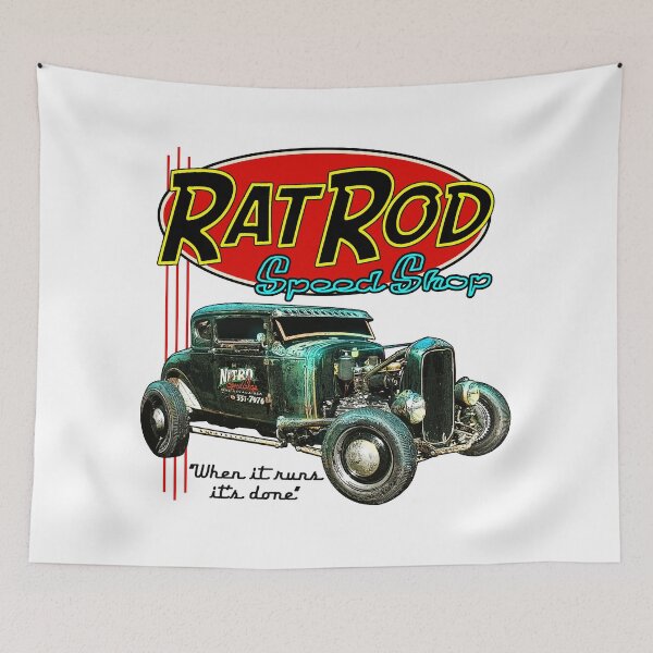 Item preview, Rat Rod Speed Shop - Light Clothing designed and sold by hotrodz.