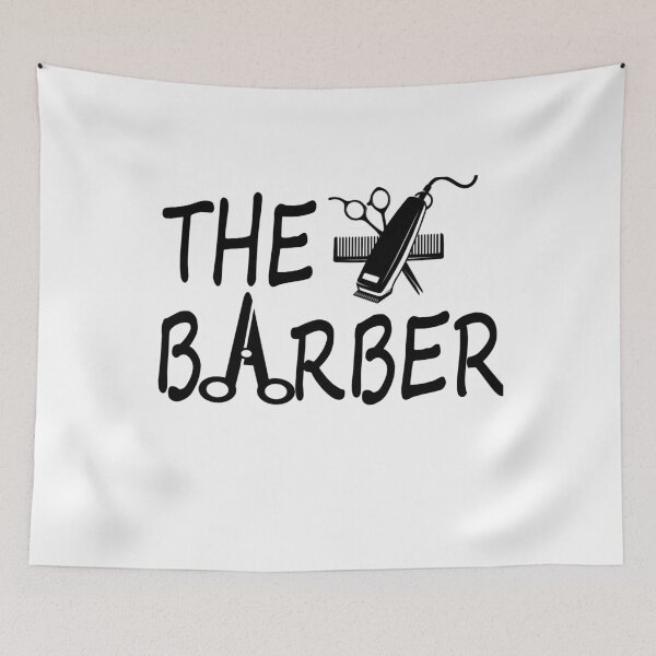 Item preview, The Barber | Funny Haircut Shop Barbering Humor Hair Stylist Joke T-Shirt for Men Women designed and sold by Anoirshop ⭐⭐⭐⭐⭐.