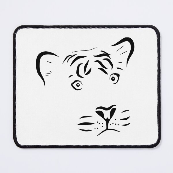 Item preview, Tiger Outline Black designed and sold by Ashlison.