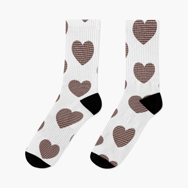 Item preview, Women Valentine’s Day  Cute  Plaid  Heart Graphic  designed and sold by mountassirmahdi.