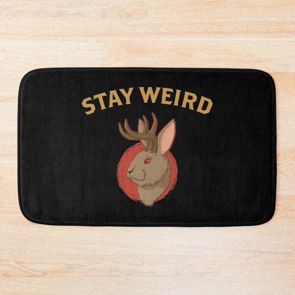 Item preview, Stay Weird Cryptozoology Cryptid Jackalope product designed and sold by jakehughes2015.