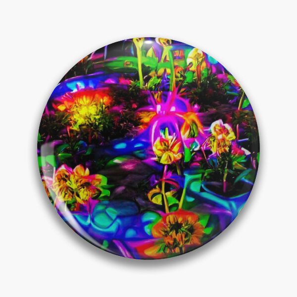 Item preview, Psychedelic Flower Garden designed and sold by CSturgill2.