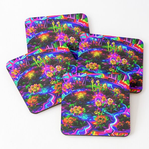Item preview, Psychedelic Flower Garden designed and sold by CSturgill2.