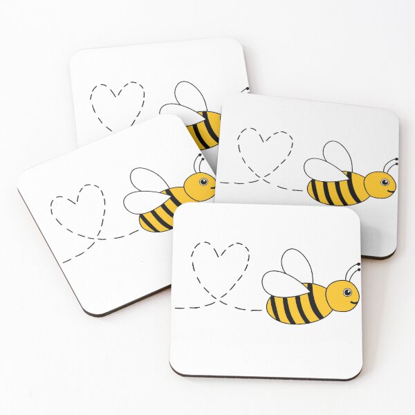 Item preview, Love Heart Bee designed and sold by passionatelyem.