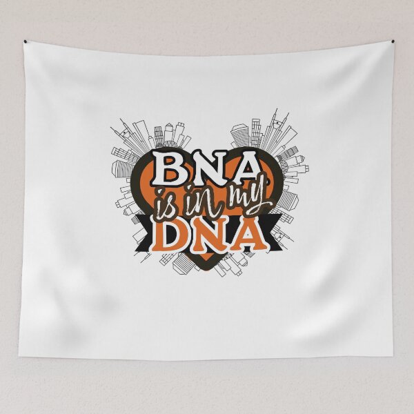 Artikelvorschau, Nashville Tennessee Airport, BNA ist in meiner DNA, Nashville Airport, Nashville Souvenir, Nashville Skyline, Nashville Shirt, Gift from Nashville entworfen und verkauft von RisingFrequency.