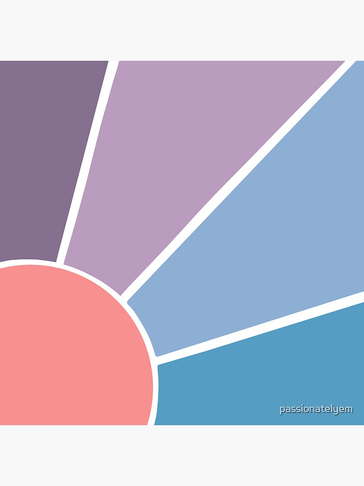 pink-purple-and-blue-abstract-sun-sticker-for-sale-by-passionatelyem