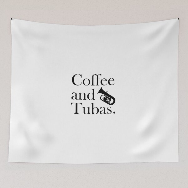 Item preview, coffee and tubas  Funny Tuba Player Gift  Musician Oktoberfest or Polka Dancing Band Gift  Funny Rude Offensive saying, designed and sold by joygift369.