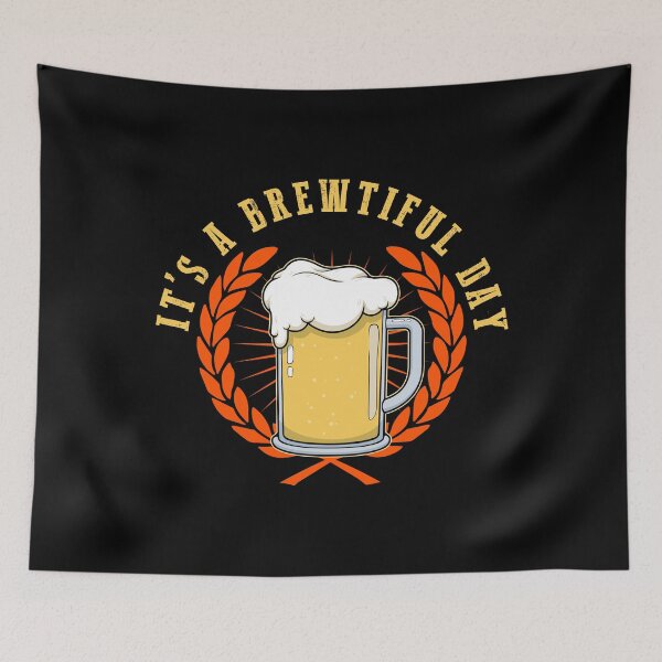Item preview, Brewtiful Day Craft Beer Drinkers Brewing product designed and sold by jakehughes2015.