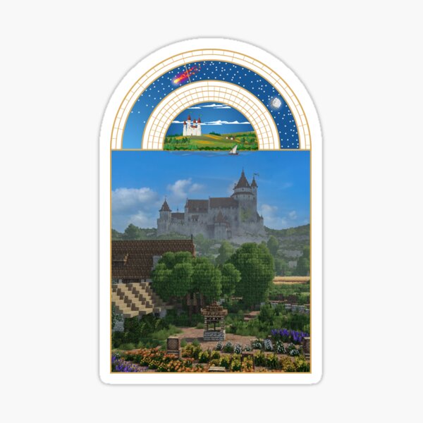 WesterosCraft 10th Anniversary Book of Hours Reach Sticker