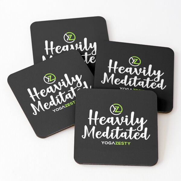 Item preview, Slick Modern Fun Heavily Meditated Yoga Design designed and sold by YogaZesty.